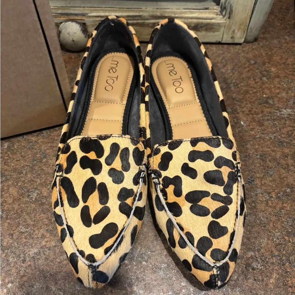 Leopard Print Women's Loafers